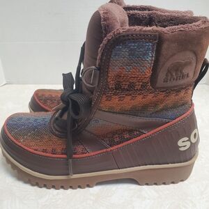Sorel Womens Multicolor Winter Boots